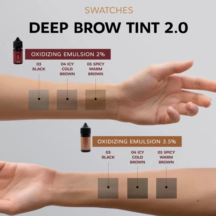 Deep Brown Tint 2.0  05 SPICY warm brown - Image 2